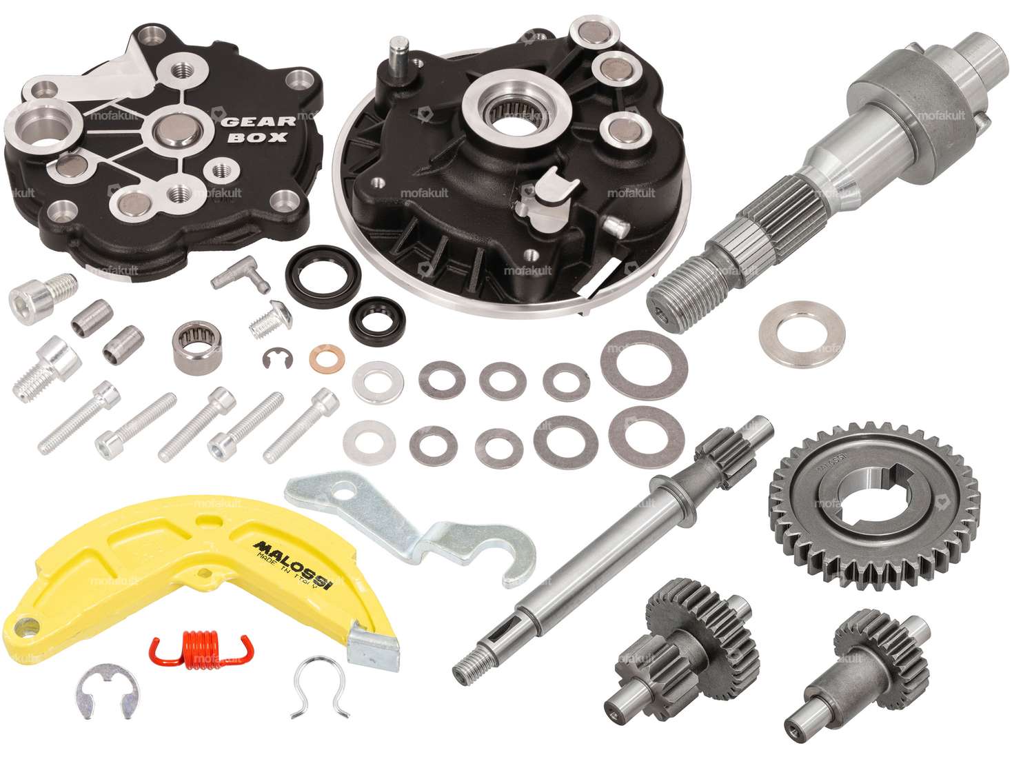 Malossi Getriebe-Set Vario | Piaggio Ciao, SI, Bravo, Boxer Carousel Image 1