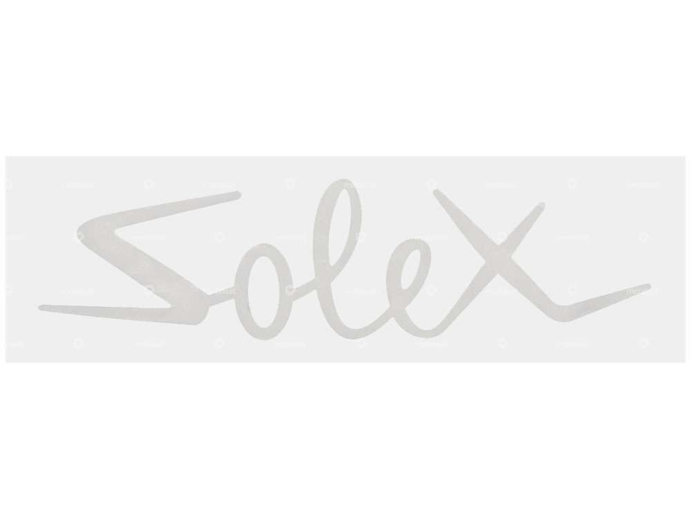 Aufkleber Solex weiss 102 x 27 mm Carousel Image 1