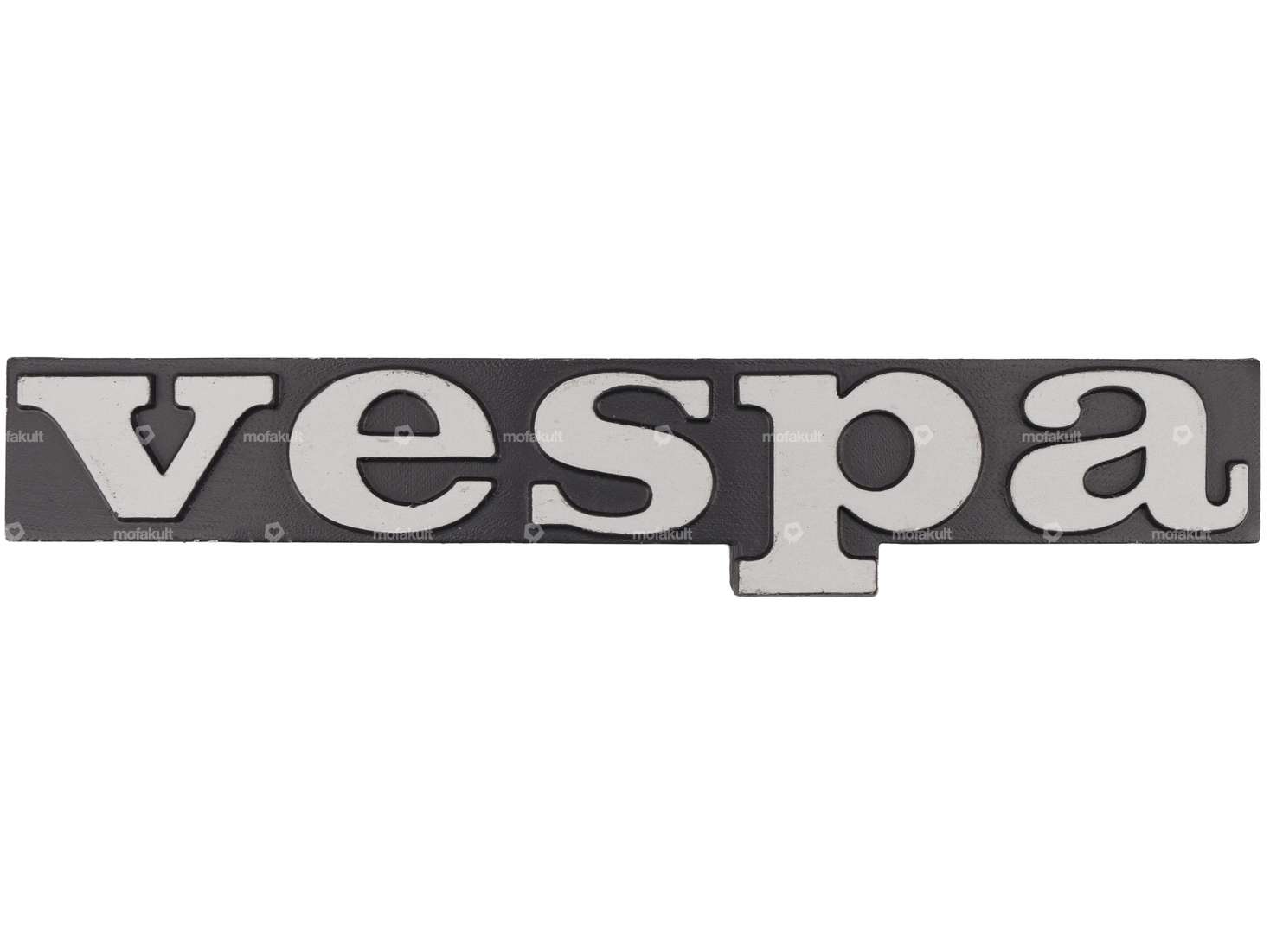 CIF emblema scudo gamba "vespa" alluminio | Vespa PX, T5 Carousel Image 1