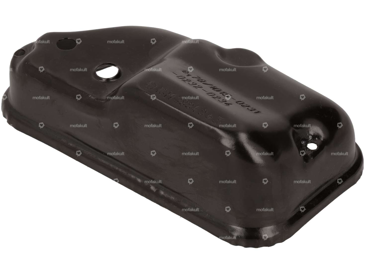 Coperchio carter Piaggio nero, con lubrificazione separata | Vespa PX Lusso, T5 Carousel Image 2