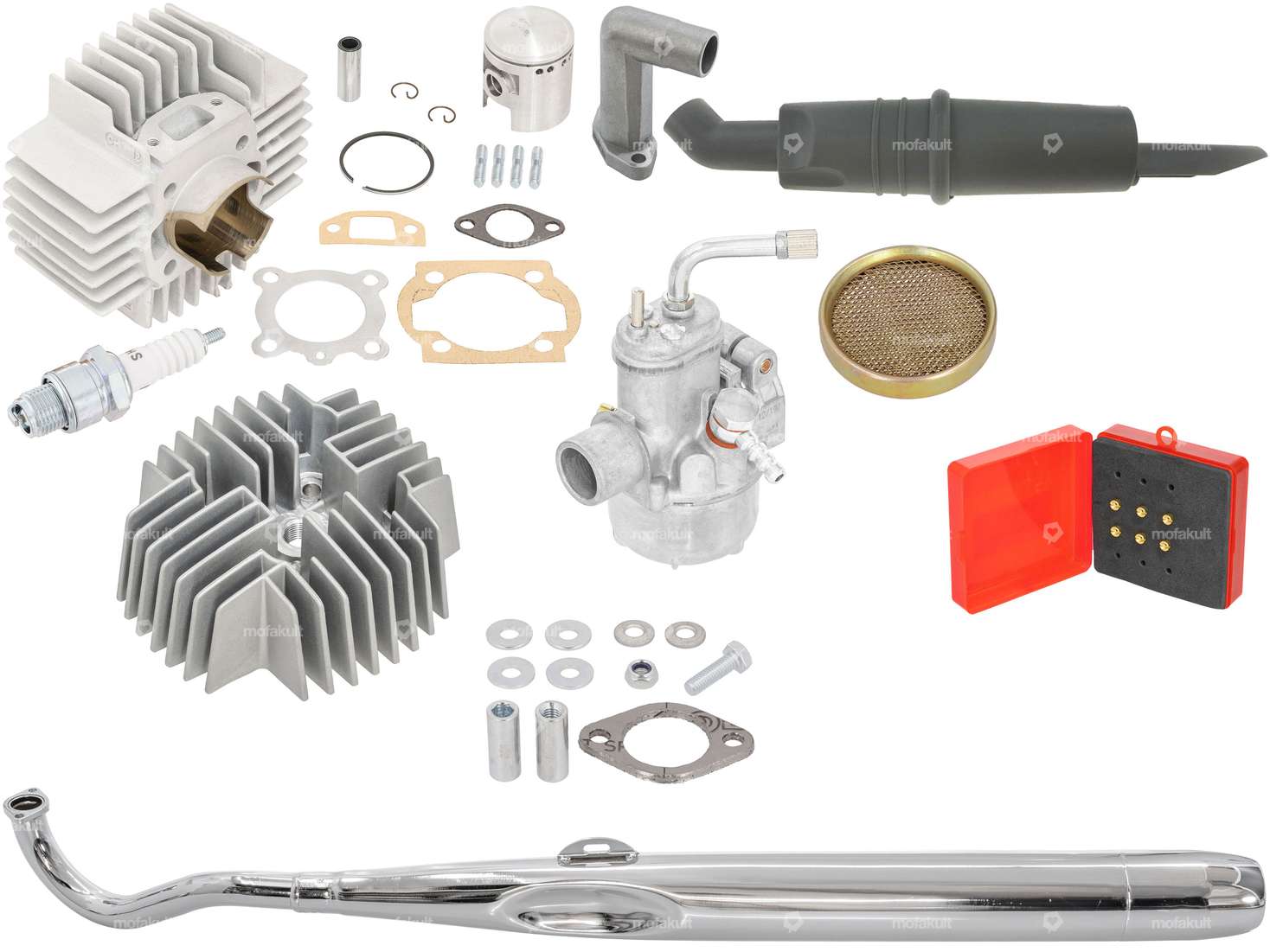 swiing® ingenious 45 mm tuning set (15 mm carburatore SRE) | Puch Z50 Carousel Image 1