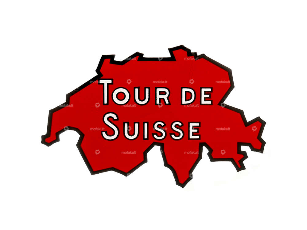 Adesivo "Tour de Suisse" 50x32 Serbatoio | Sachs 50/2 Carousel Image 1