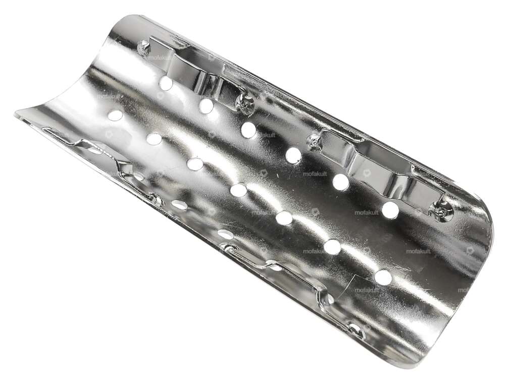 Piastra termica di scarico fori acciaio cromato (150 mm) Carousel Image 2