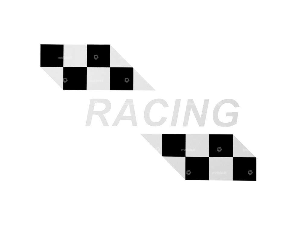 Adesivo serbatoio Puch X30 Sport (scritte bianche) Carousel Image 1