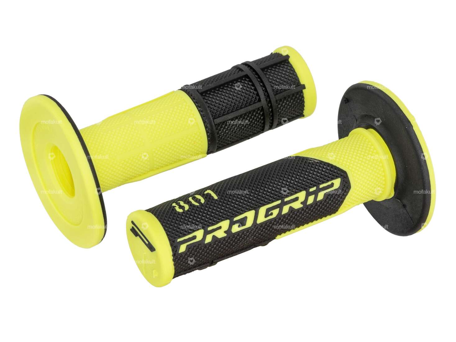 Manopole ProGrip 801 giallo/nero (Off Road) Carousel Image 1