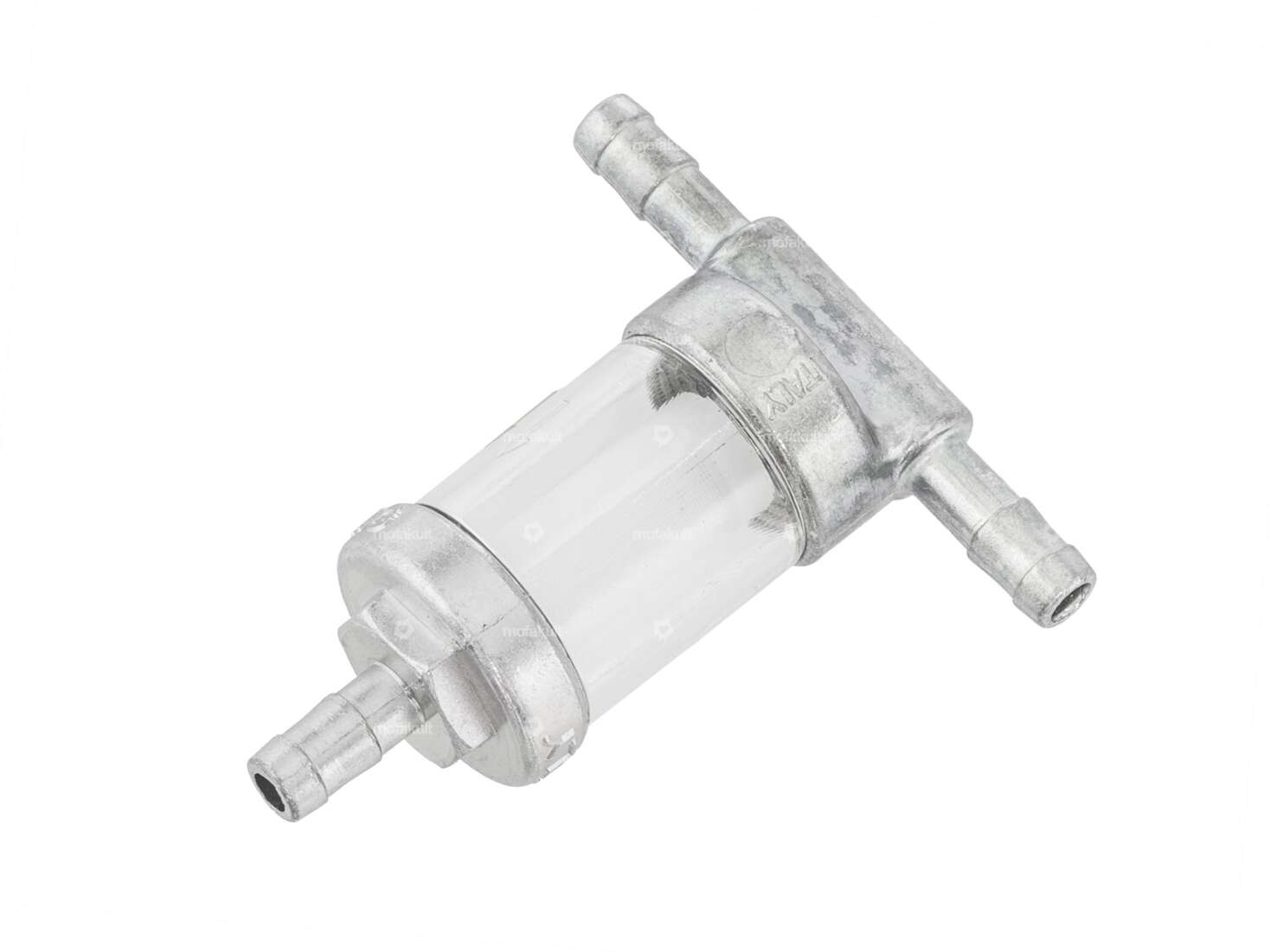 Filtro benzina OMG "T" in metallo 6 mm (rimovibile) Carousel Image 1