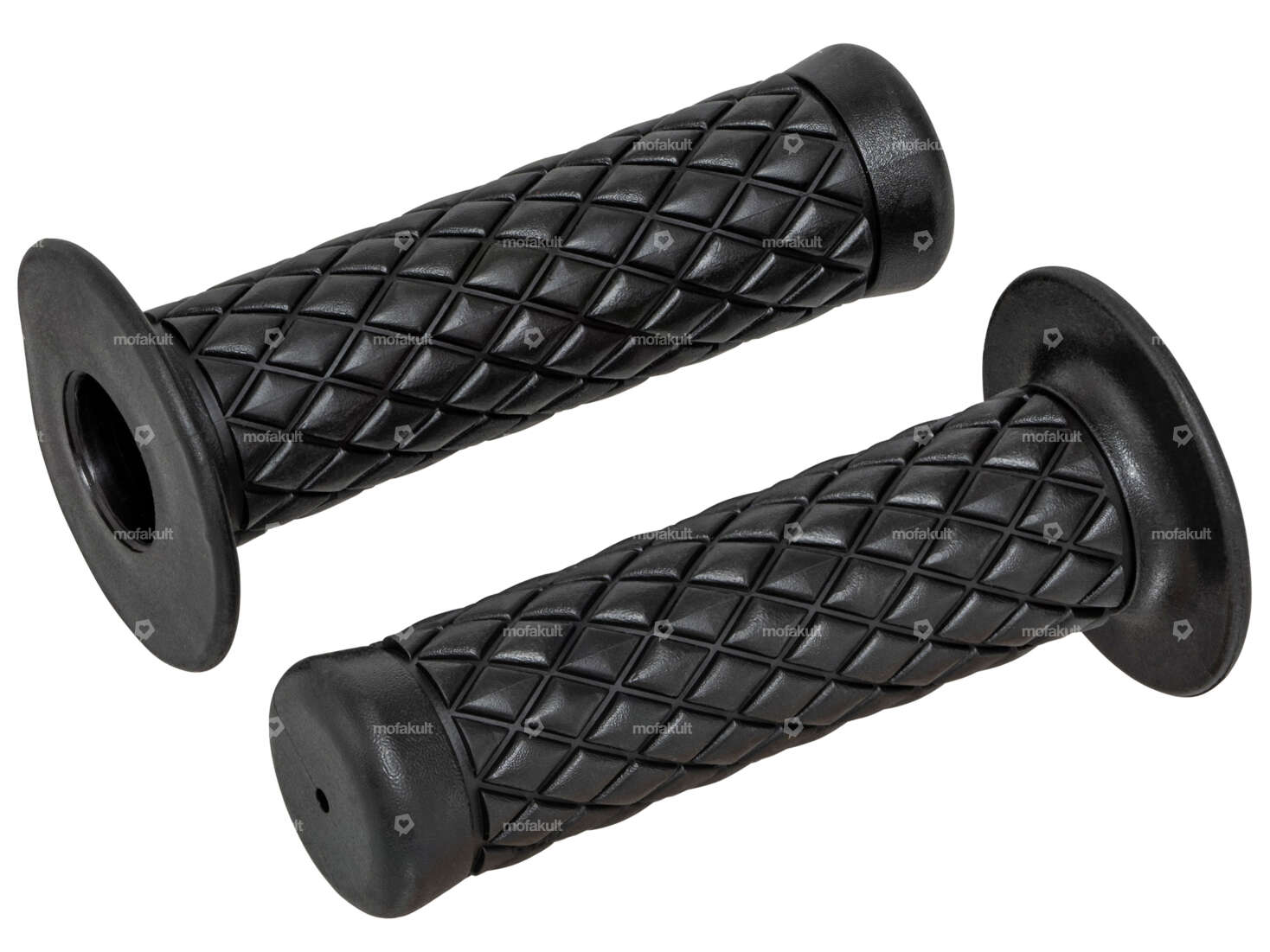 66HEROES maniglie a rombo con tesa automatica nere Carousel Image 1