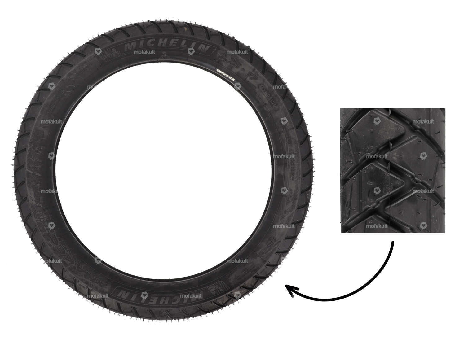 Pneumatici Michelin 2.50 x 17" ANAKEE Allround Carousel Image 1