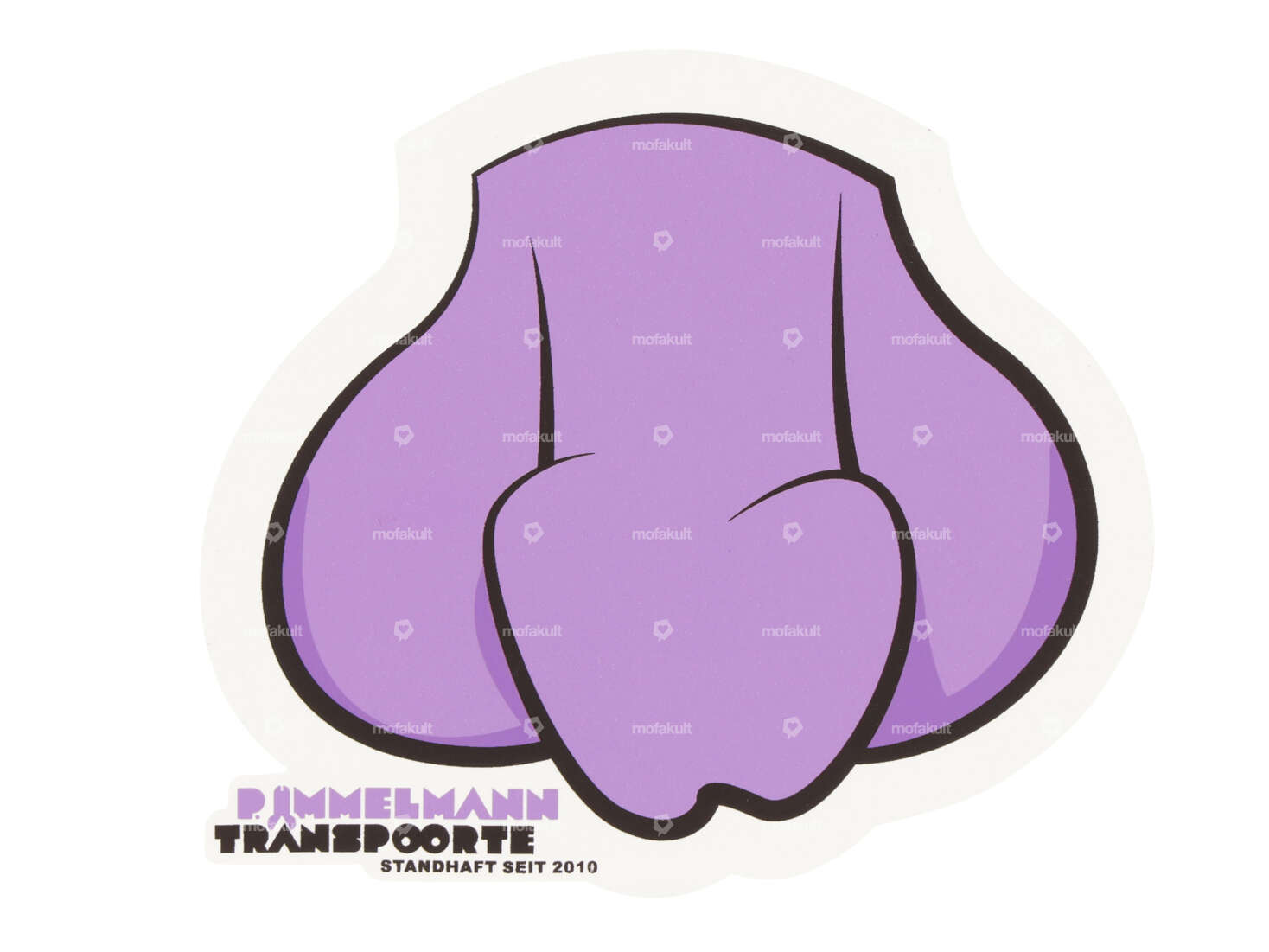 Adesivo "P. IMMELMANN TRANSPOORTE" 80 x 72 mm Carousel Image 1