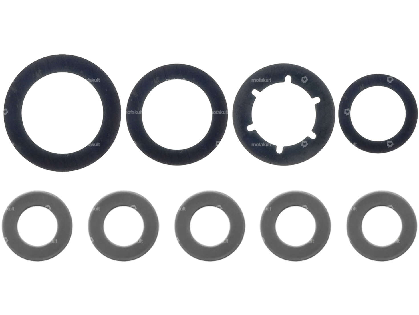 swiing® set dischi di spessoramento MG4 mono cambio | Piaggio Ciao, SI, Bravo, Boxer Carousel Image 1