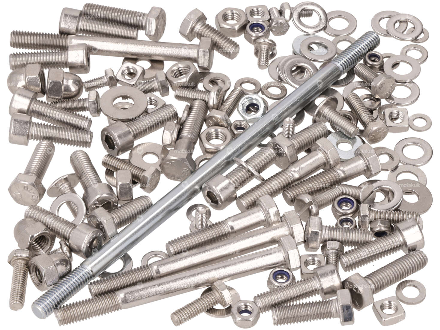 swiing® revival screw set frame Inox | Puch Maxi S Carousel Image 1