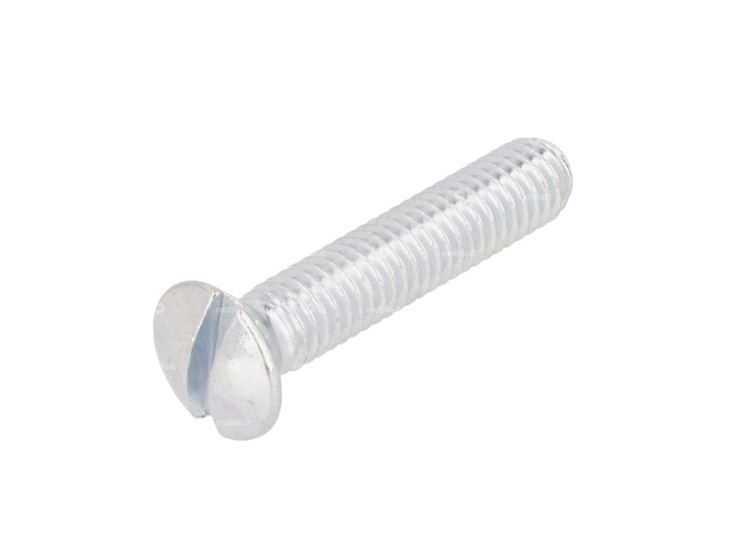 Schraube M6x30 Linsensenkkopf Schlitz verzinkt Carousel Image 1