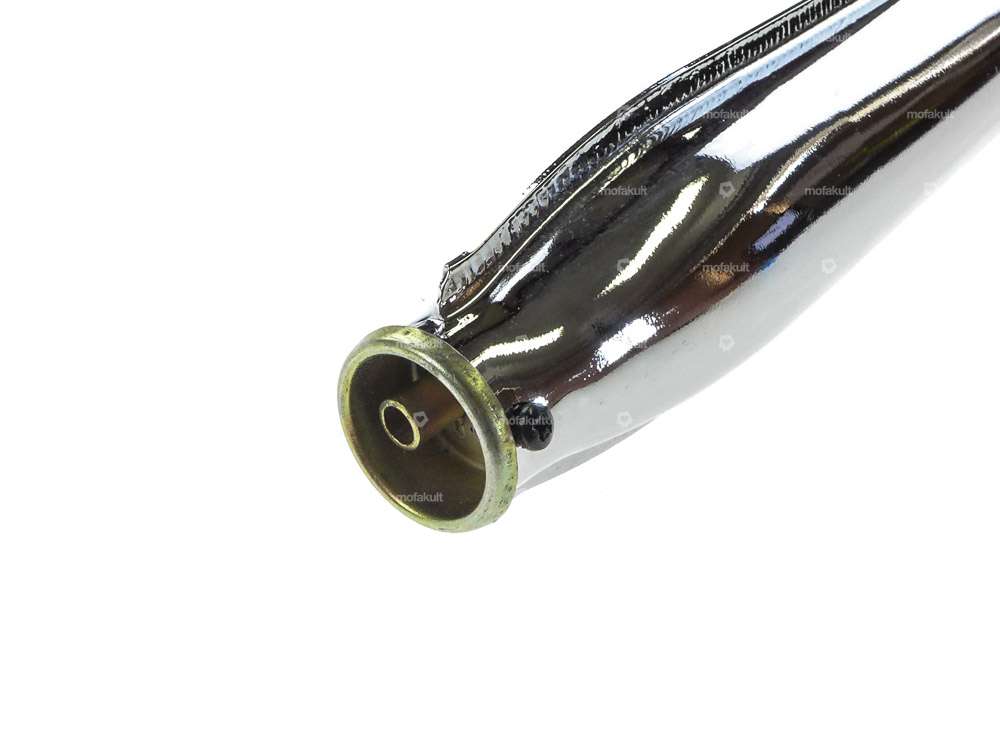 Scarico 25 mm uscita diritta cromo | Tomos A3 Carousel Image 4