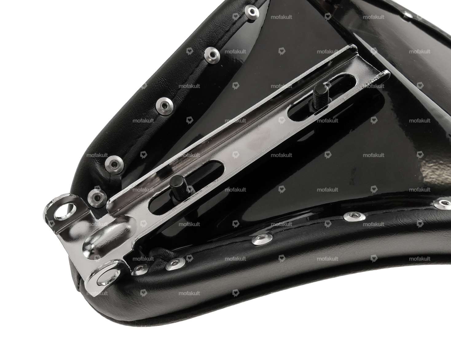 Sella "Tuck & Roll" Scacchi neri Carousel Image 7