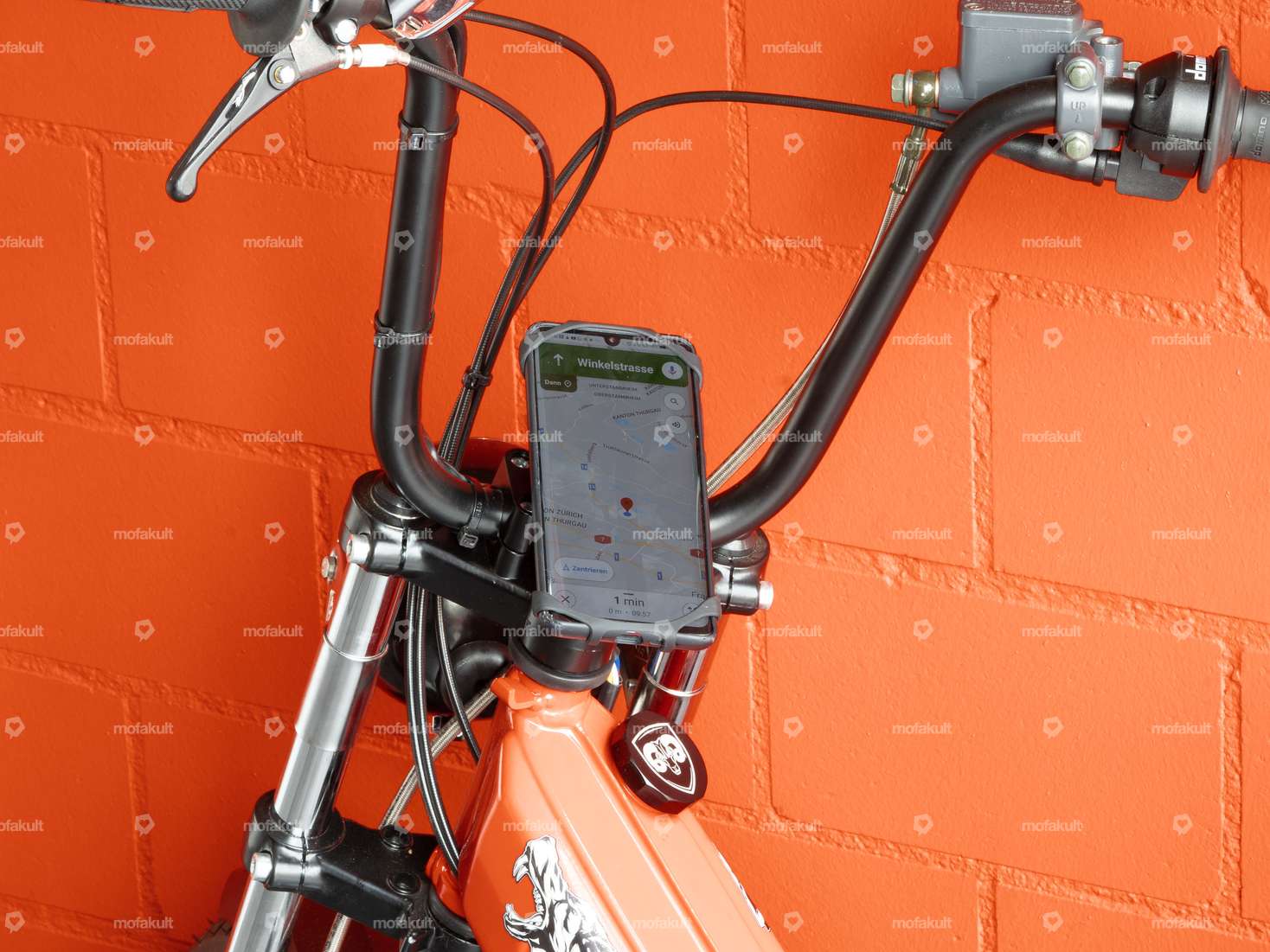 GPO dado per tubo sterzo M26x1 portacellulare Carousel Image 3