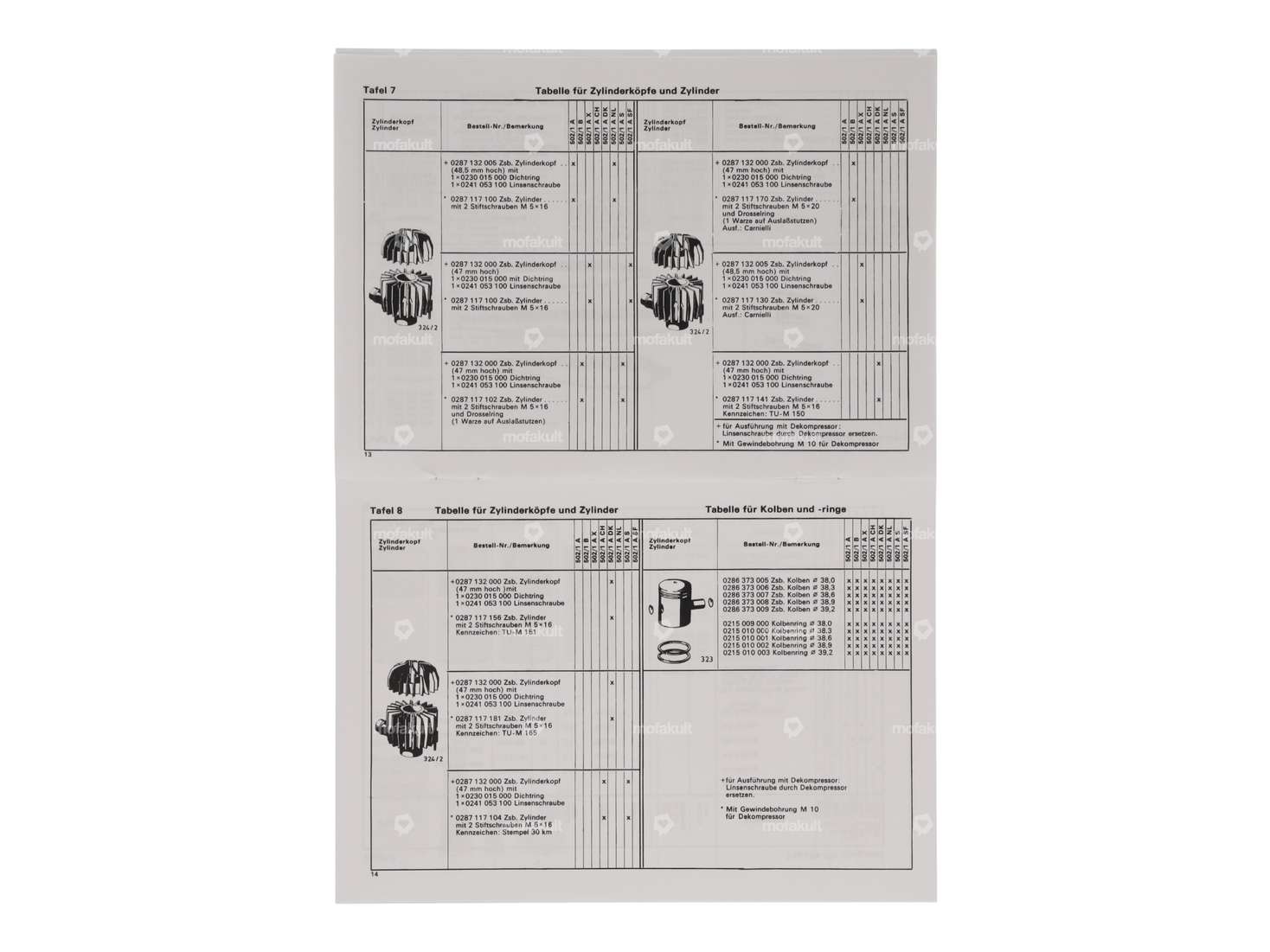 Spare parts list no. 3029.6/3 | Sachs 502/1 A, B Carousel Image 3