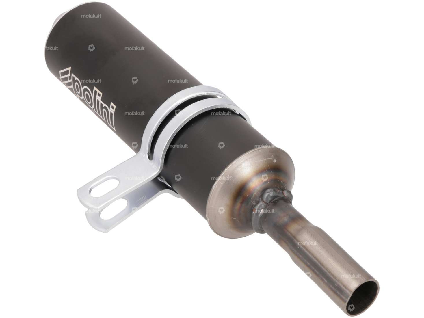 Polini Schalldämpfer 18 mm Alu schwarz Carousel Image 2