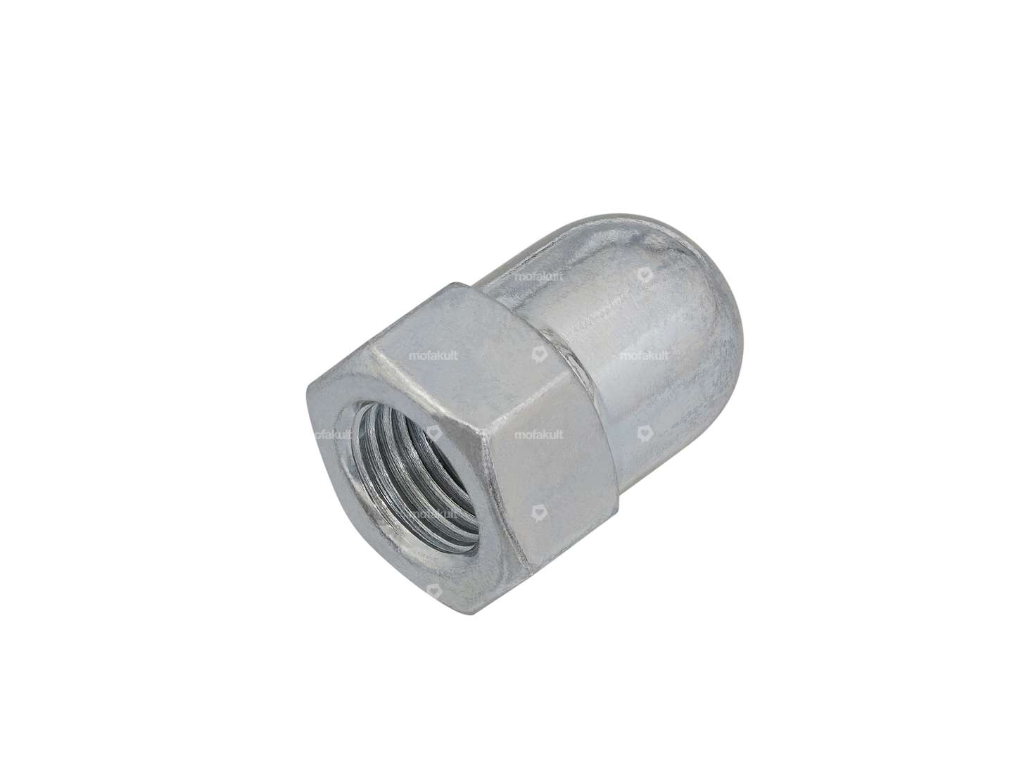 Dado a calotta M9,5x1 SW15 Dado ruota anteriore zincato Carousel Image 2