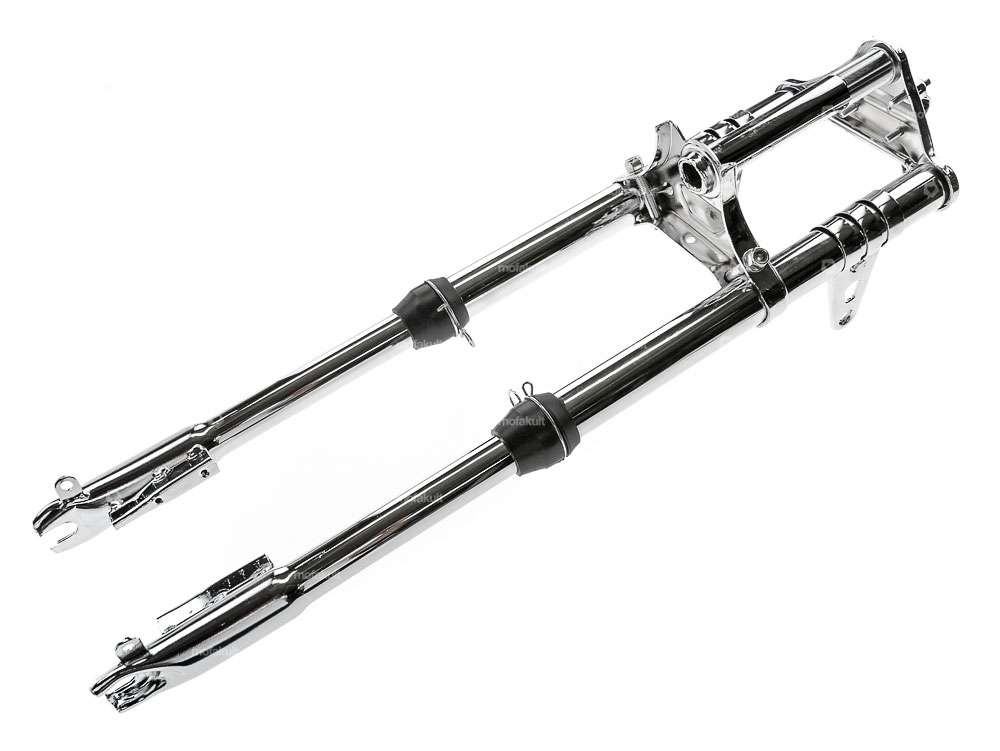 EBR Gabel Upside-down verstärkt (Chopper) Chrom | Puch Carousel Image 2