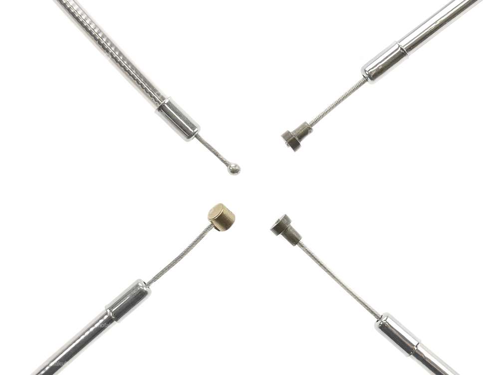 Set cavi tagliati cromo | Piaggio Ciao, SI Carousel Image 2