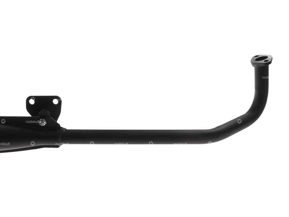 Scarico 25 mm angolato nero | Tomos Carousel Image 2