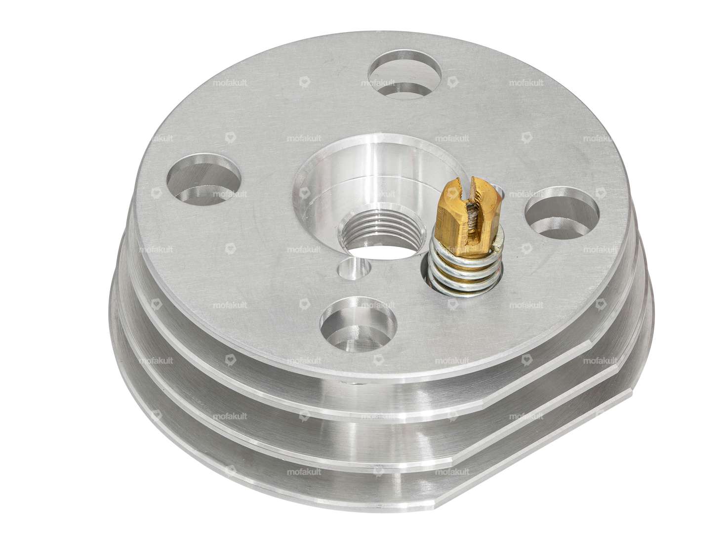 Testa del cilindro 39,5 - 43 mm con valvola deco Tuning Solex Carousel Image 1