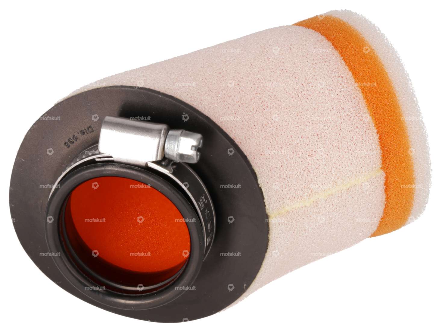 Twin Air air filter foam 45° cylindrical (Ø 35 mm) Carousel Image 1