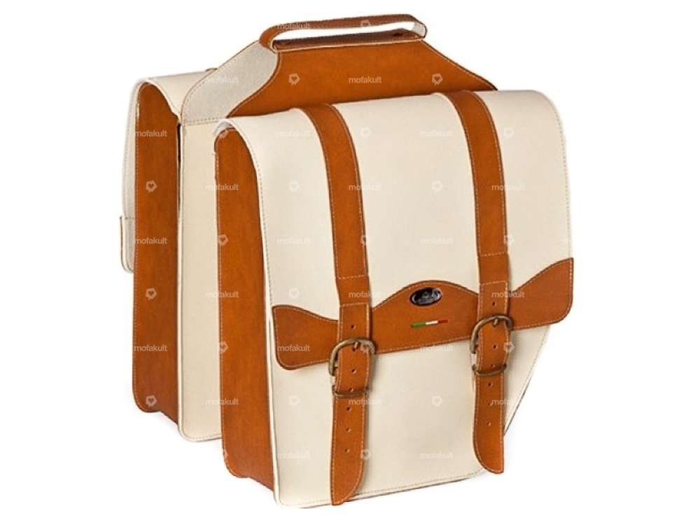 Gepäcktasche Classic creme / cognac Carousel Image 1