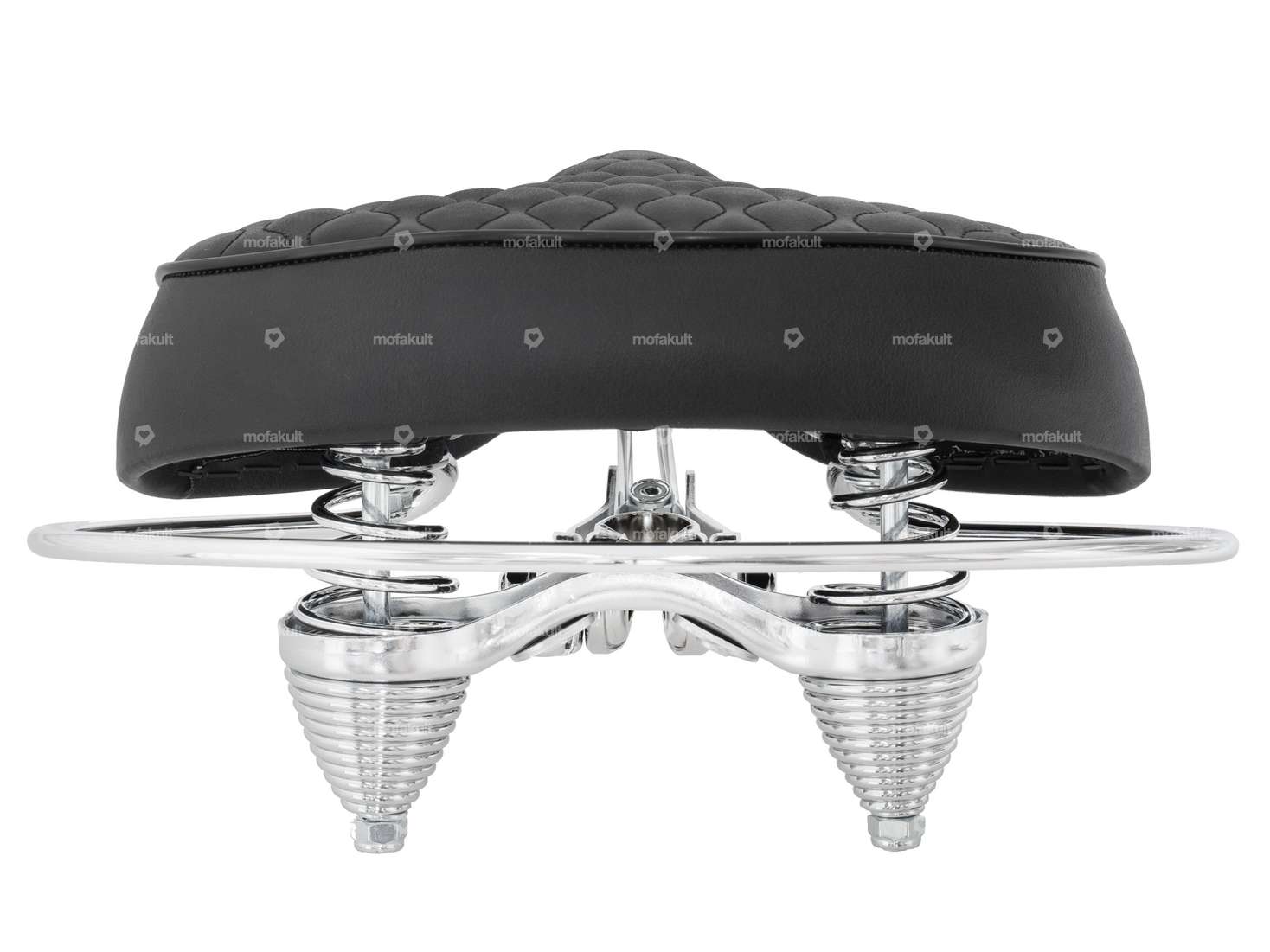 Sattel Diamond Tonnenfedern schwarz Carousel Image 3