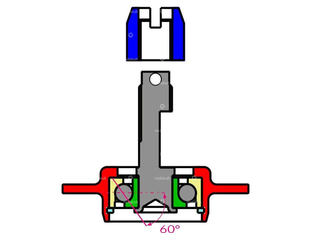 swiing® set frizione revival rinforzato | Puch Z50 Carousel Image 3