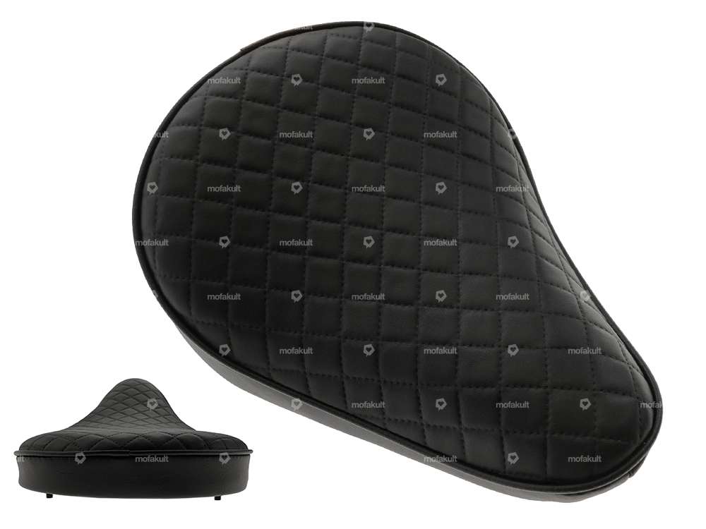 Sella "Tuck & Roll" Scacchi neri Carousel Image 1