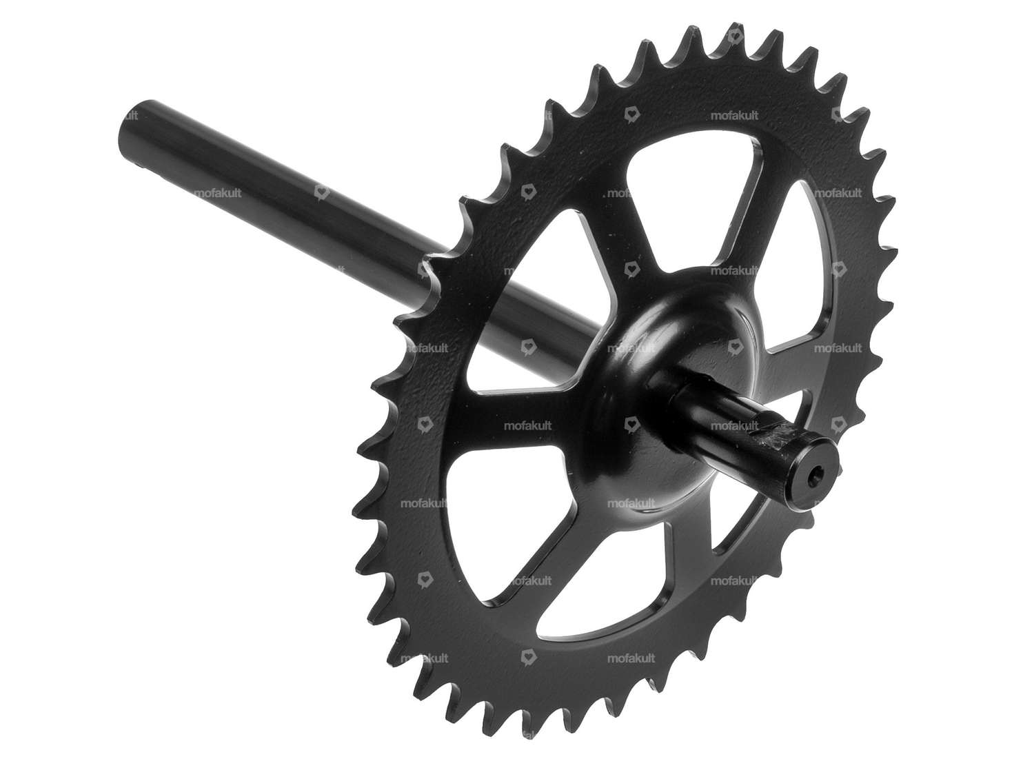 GPO Tretachse schwarz | Puch X30 NS, NL Carousel Image 1