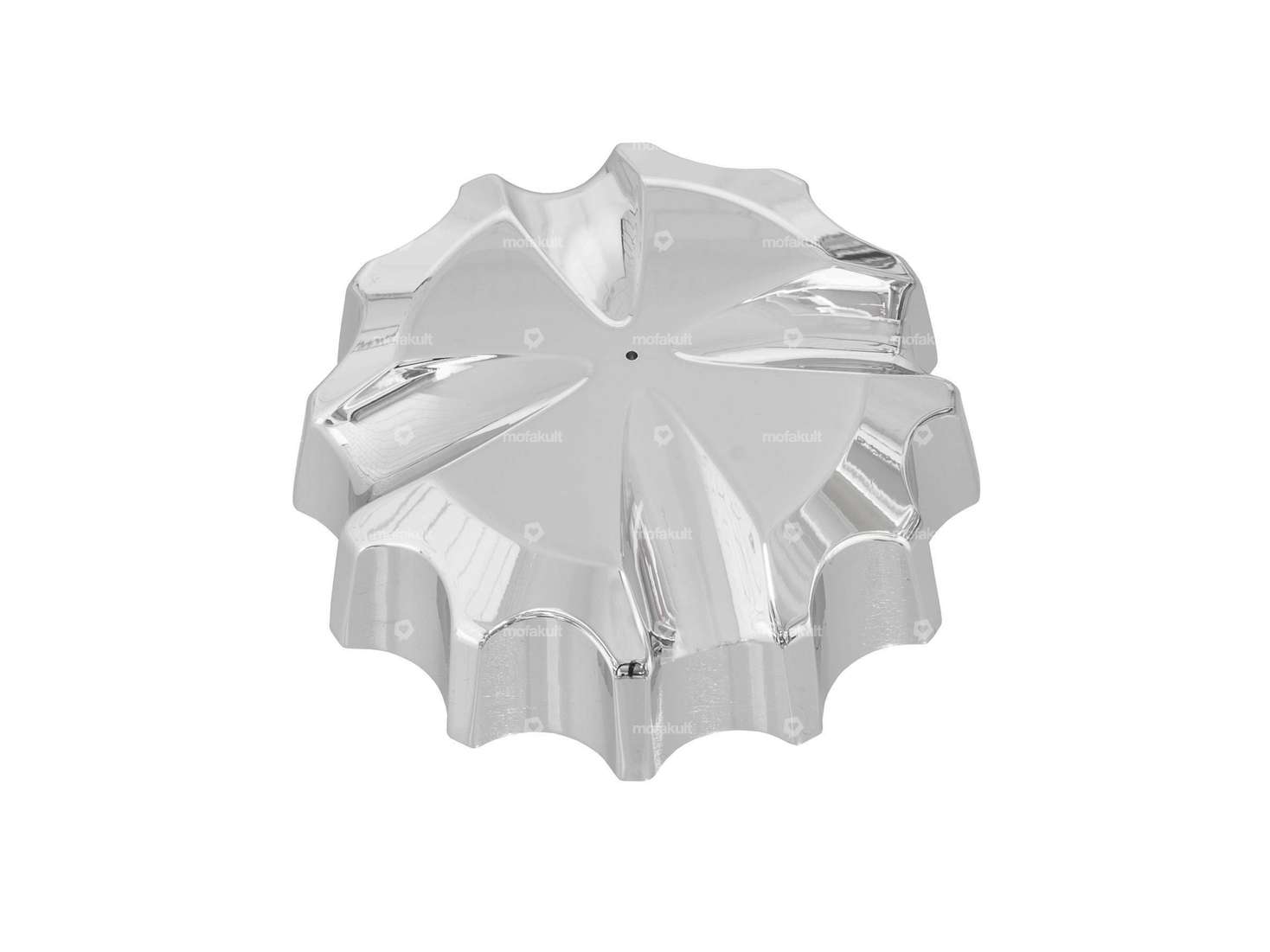 66HEROES Tappo serbatoio M45x1,5 "Iron Cross" alluminio cromato | Sachs Carousel Image 1