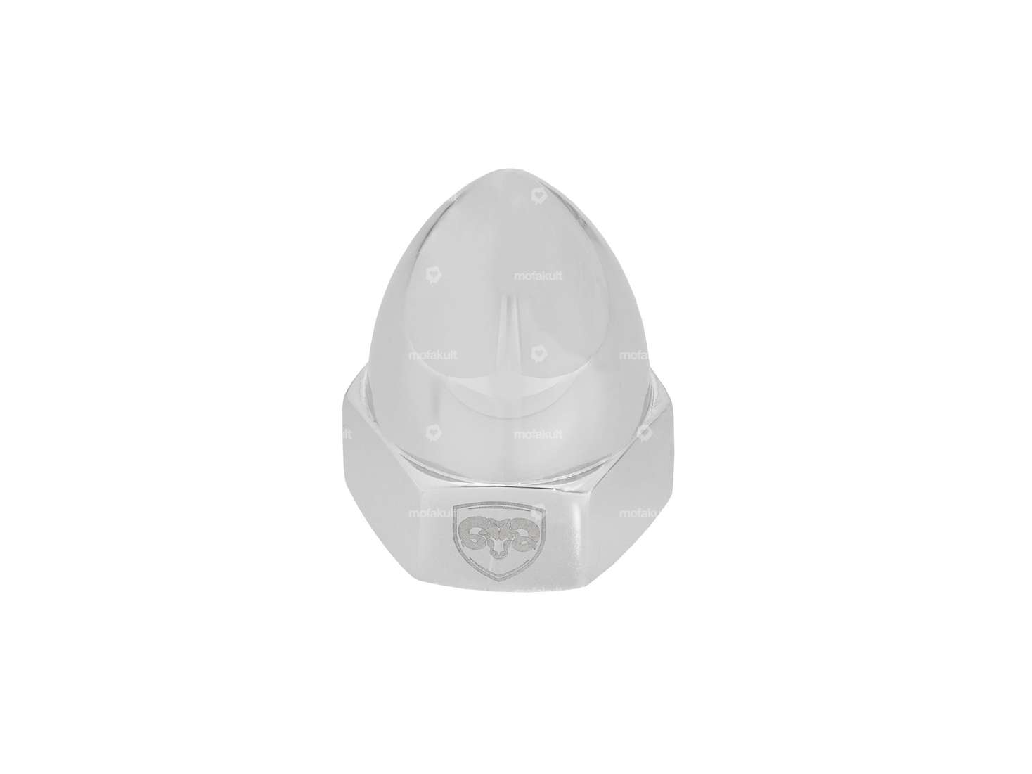 66HEROES dado a punta "Bullit" M11x1 dado ruota Inox Carousel Image 1