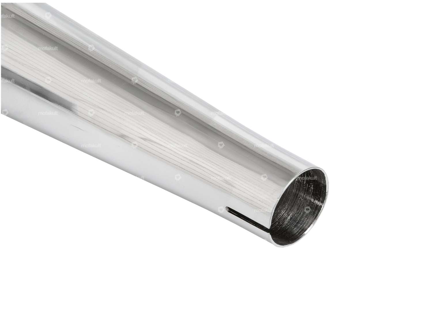 Boss di scarico Demper Ø 28 / 60 mm con capocorda cromato | Puch Carousel Image 3