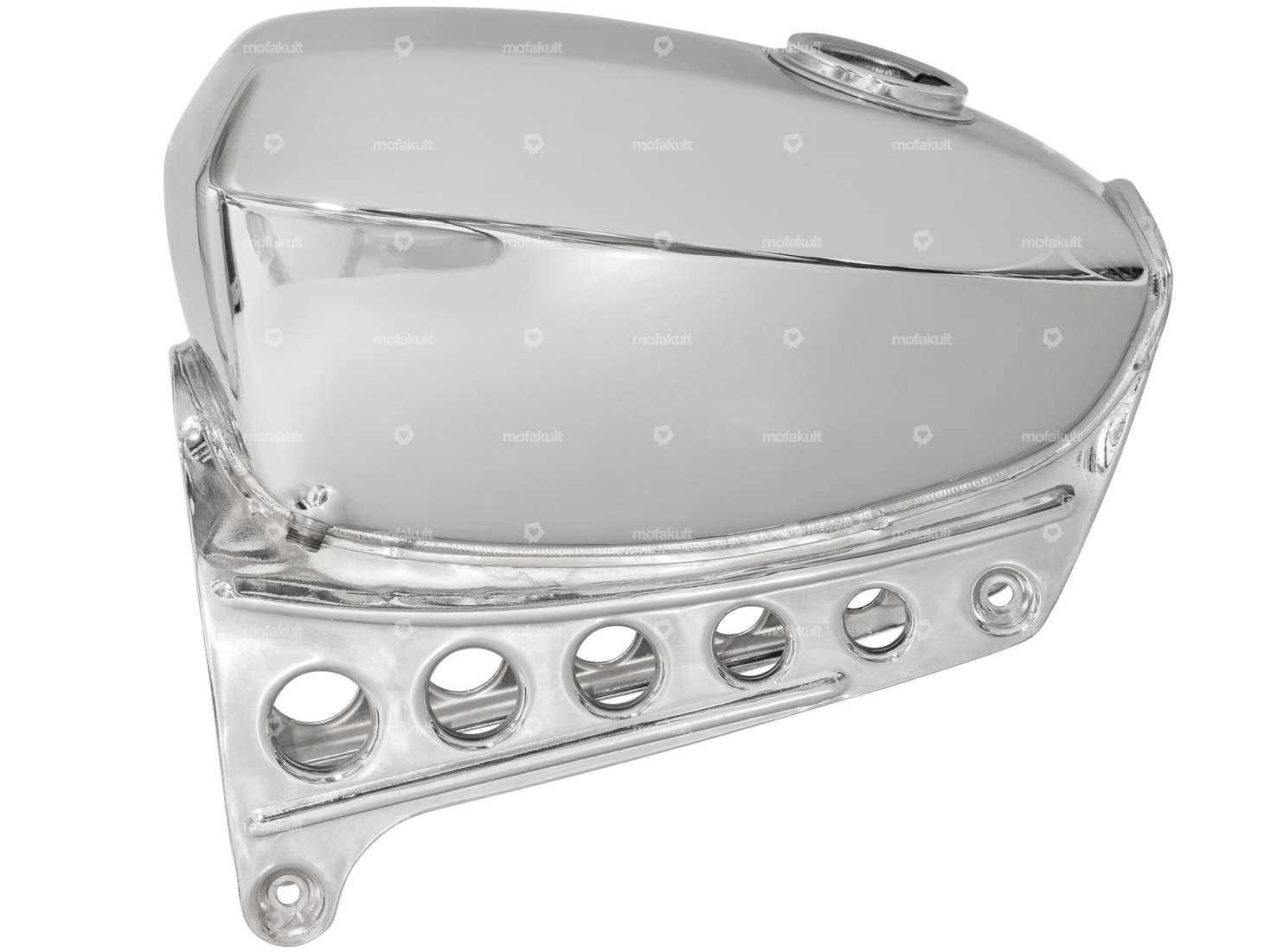 66HEROES Fuel tank Inox | Puch X30 Sport | mofakult