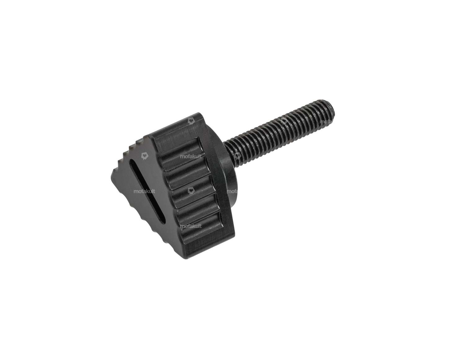 66HEROES Seitenschutzschraube CNC 25 mm Alu schwarz (Vollmaterial) Carousel Image 1