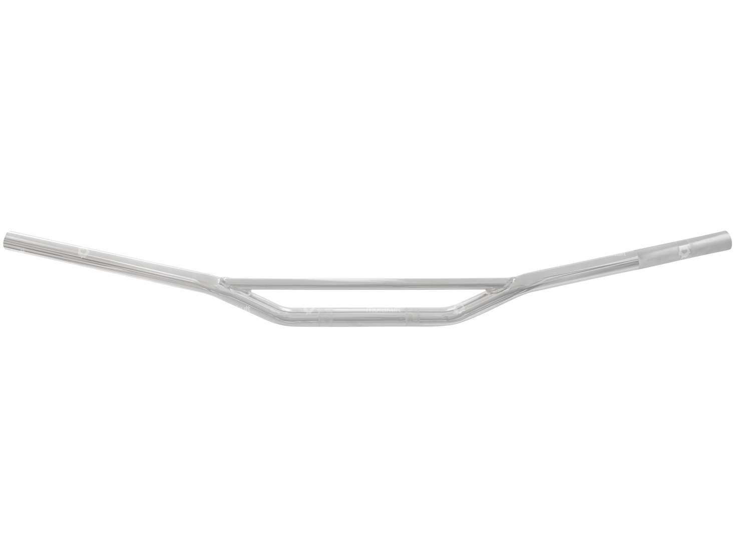 Piastra forcella del manubrio da 8 cm con ampio puntone cromato Carousel Image 1