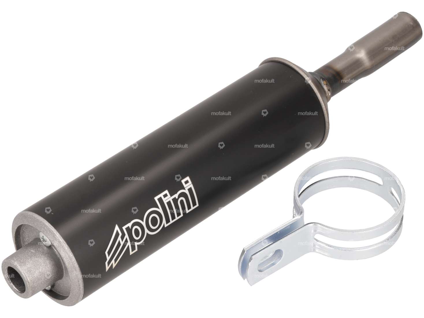 Silenziatore Polini 16 mm alluminio nero Carousel Image 1