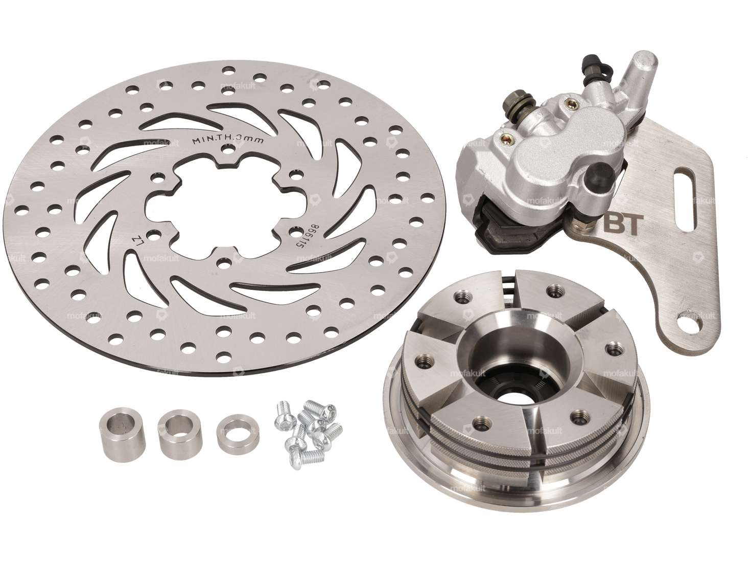 Freno a disco anteriore BTuning 220 mm | Tomos Classic, A35, Sprint, Fun Sport'R Carousel Image 1