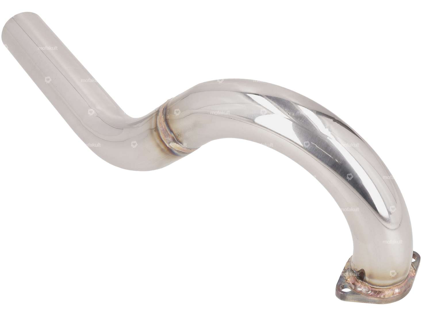 Collettore di scarico BAD ASS 32 mm cromato | Puch E50, Z50 Carousel Image 3