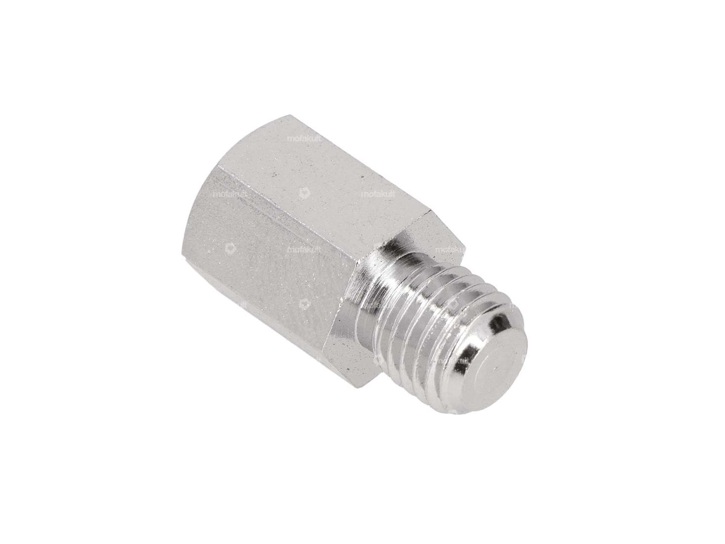 Adattatore attacco specchio M8 - M10 cromo Carousel Image 2