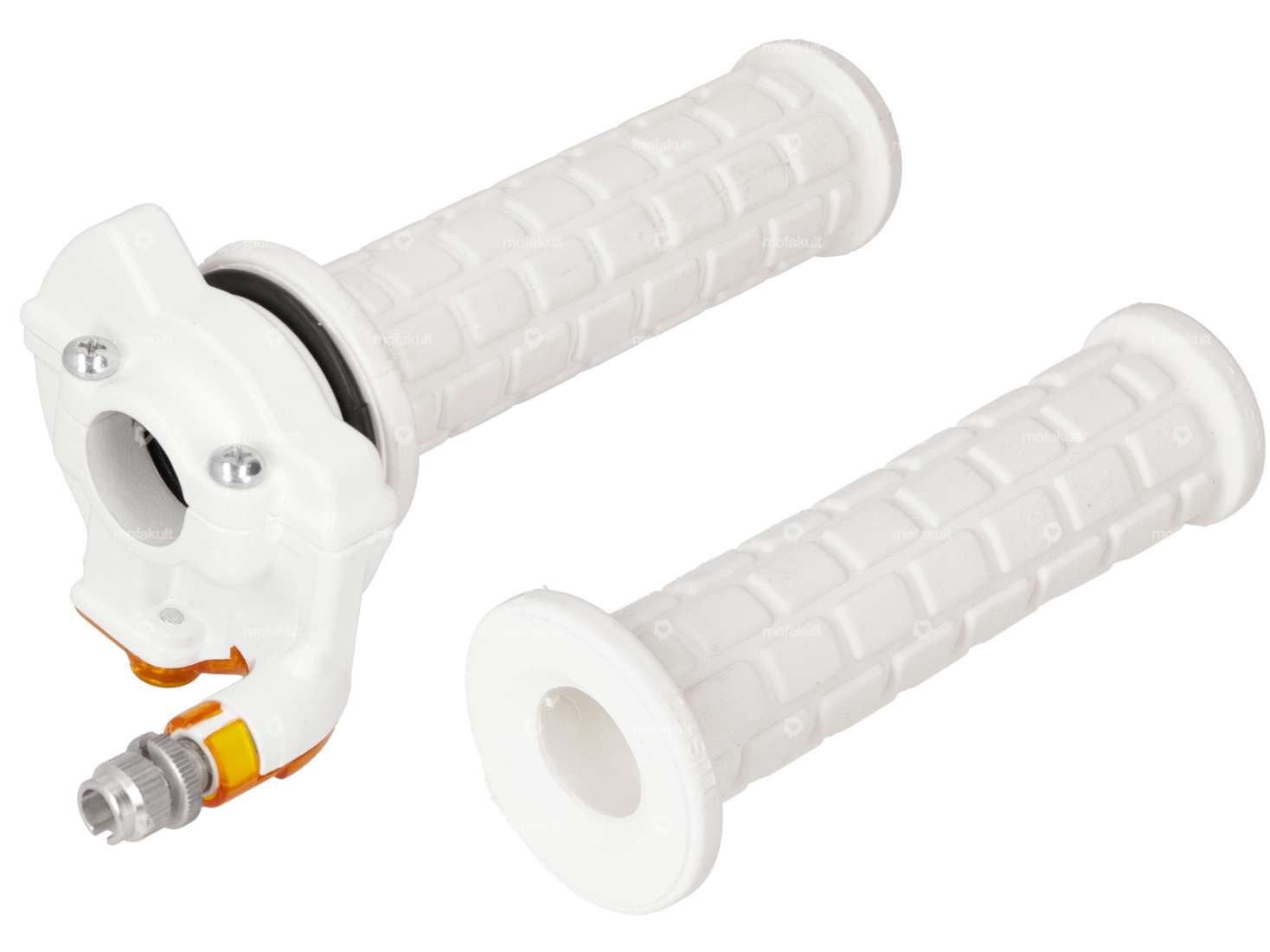 Set di maniglie Lusito automatiche bianche (gas corto) Carousel Image 3