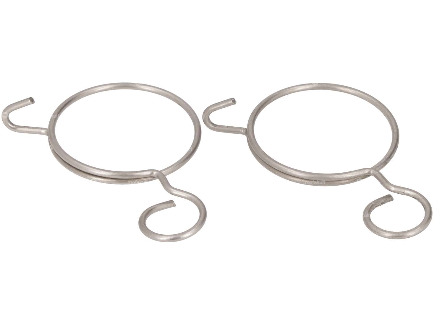 Clip GPO per soffietto con guida cavo (coppia) Inox Carousel Image 1