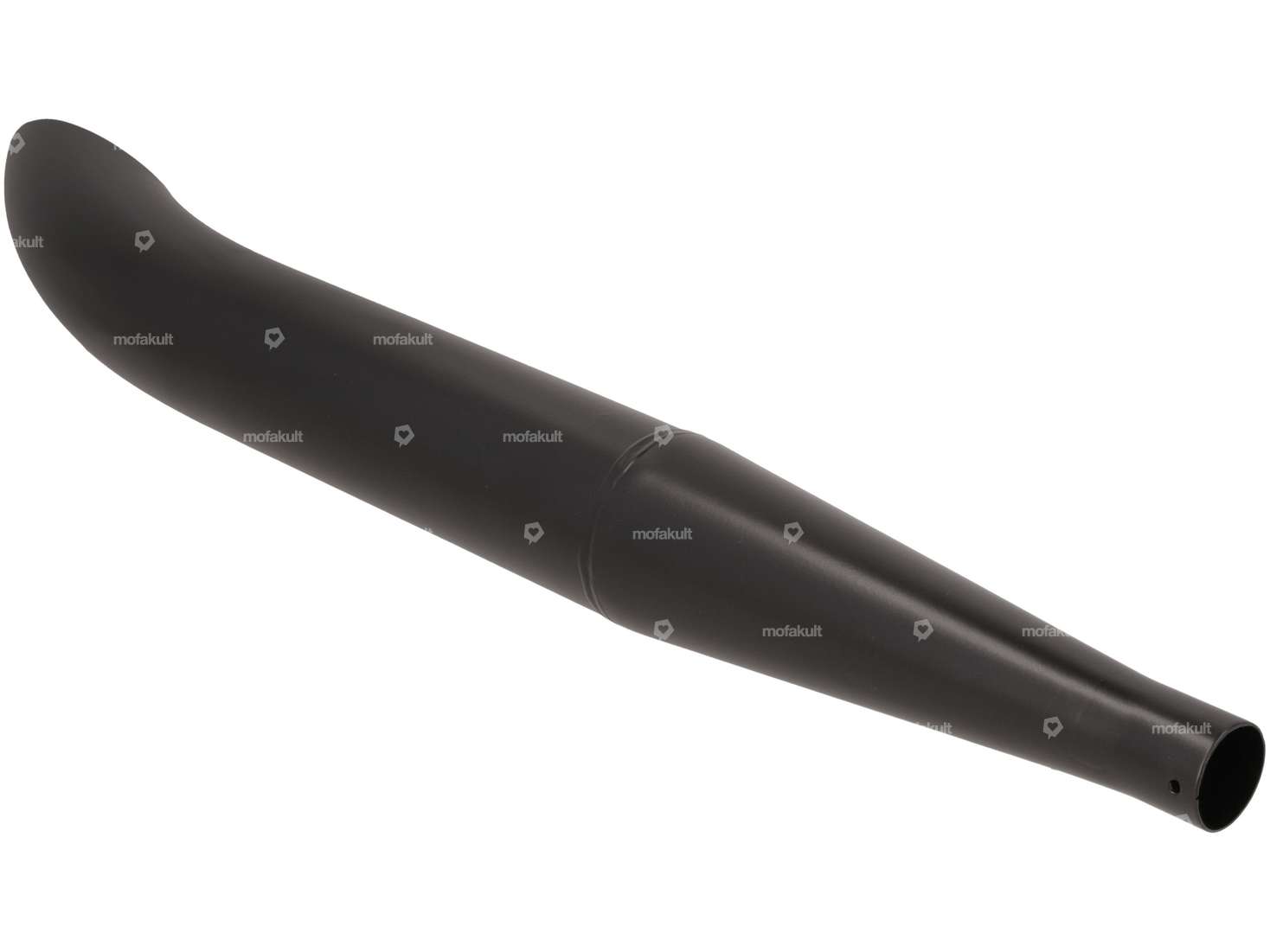 Endtopf Sidepipe Ø 28 / 60 mm schwarz Carousel Image 3