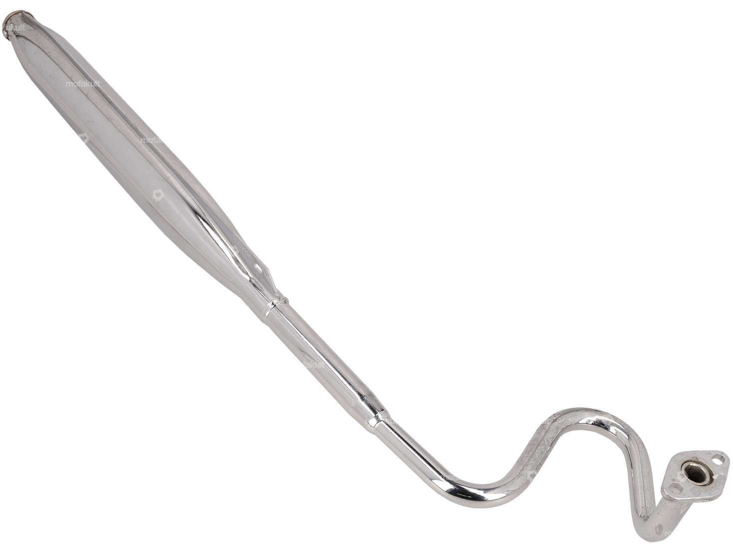 Auspuff original Chrom | Tomos A3, A35 Carousel Image 2