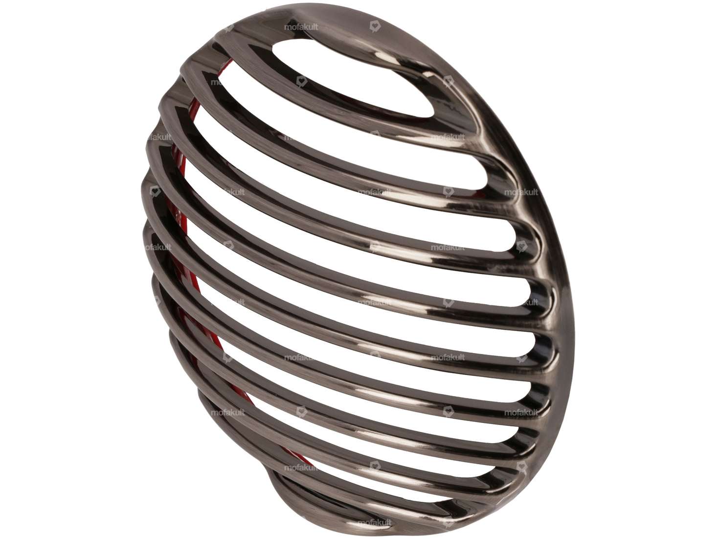 Griglia per lampada "Indiana" in metallo spazzolato Carousel Image 1