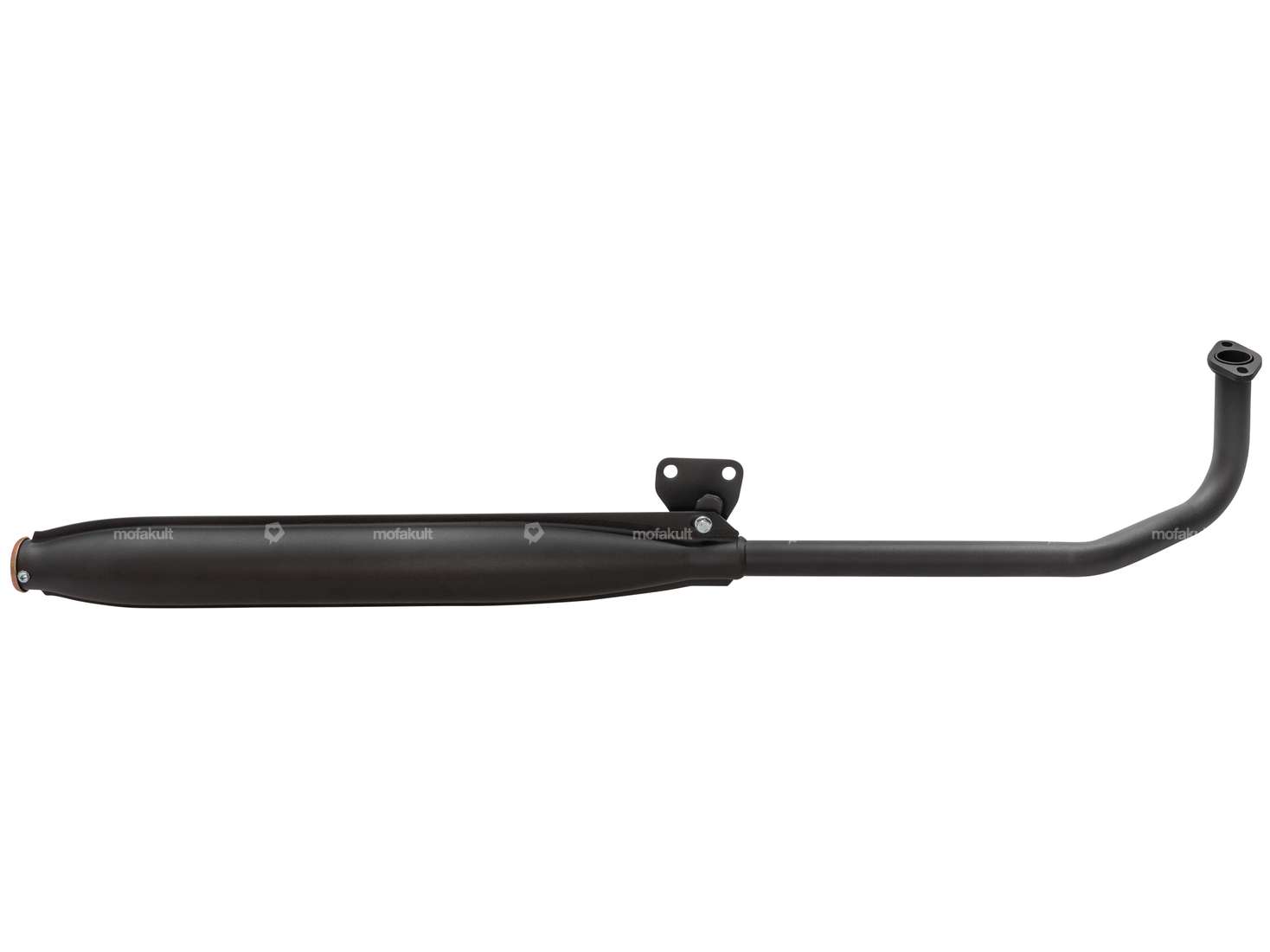 Scarico 25 mm uscita diritta nero | Tomos Carousel Image 1