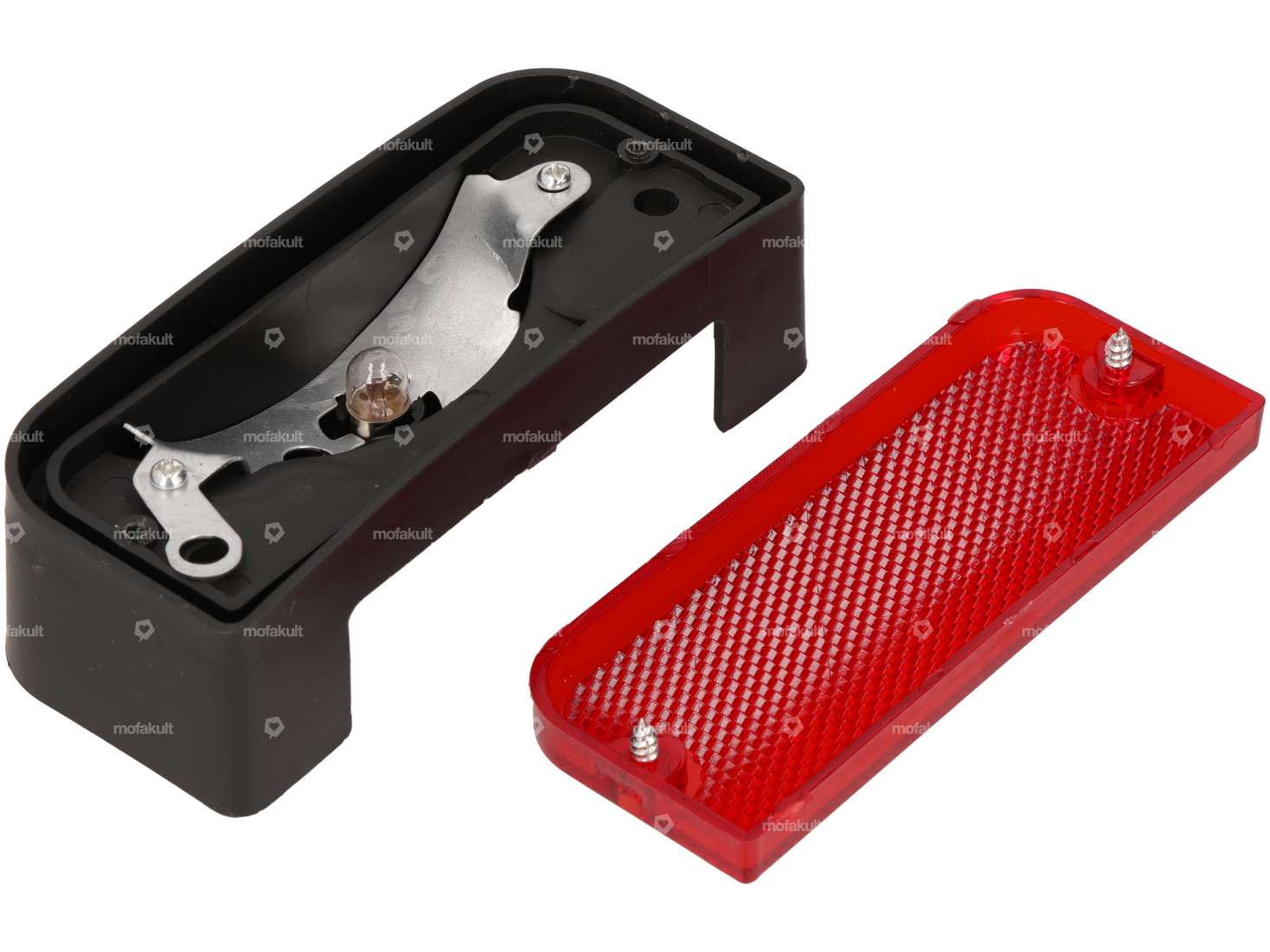 DMP fanale posteriore nero | Piaggio Ciao PX, C24, Bravo, SUPERbravo Carousel Image 3