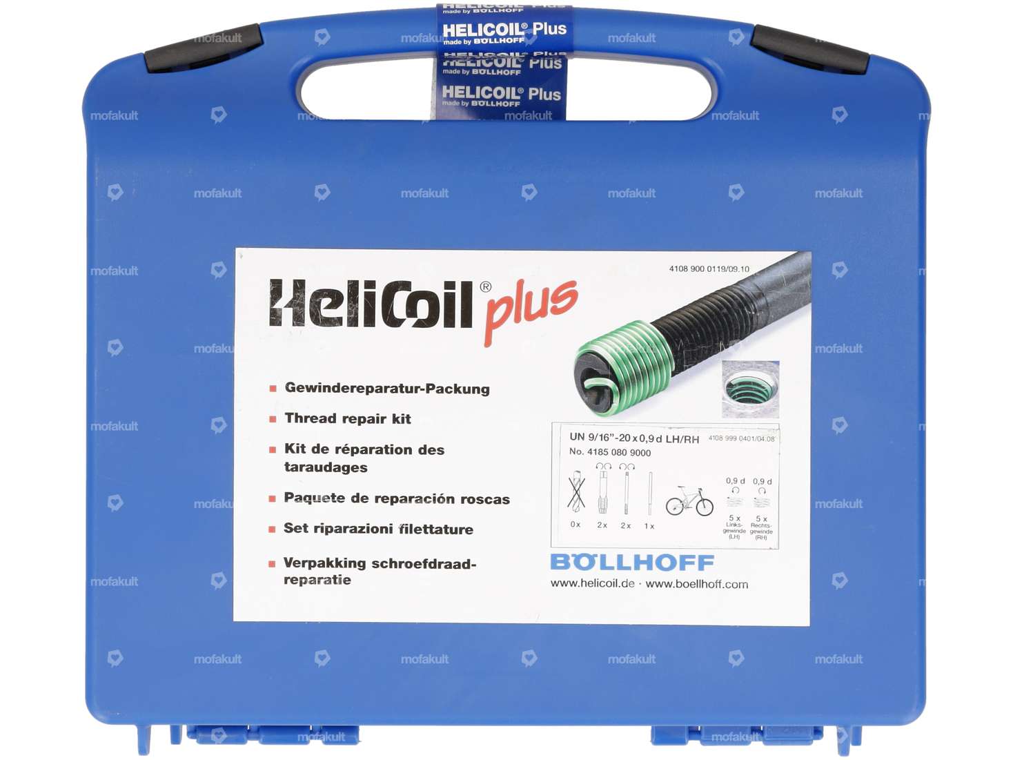 HeliCoil thread repair set pedal thread 9/16" 20G LH/RH Carousel Image 1